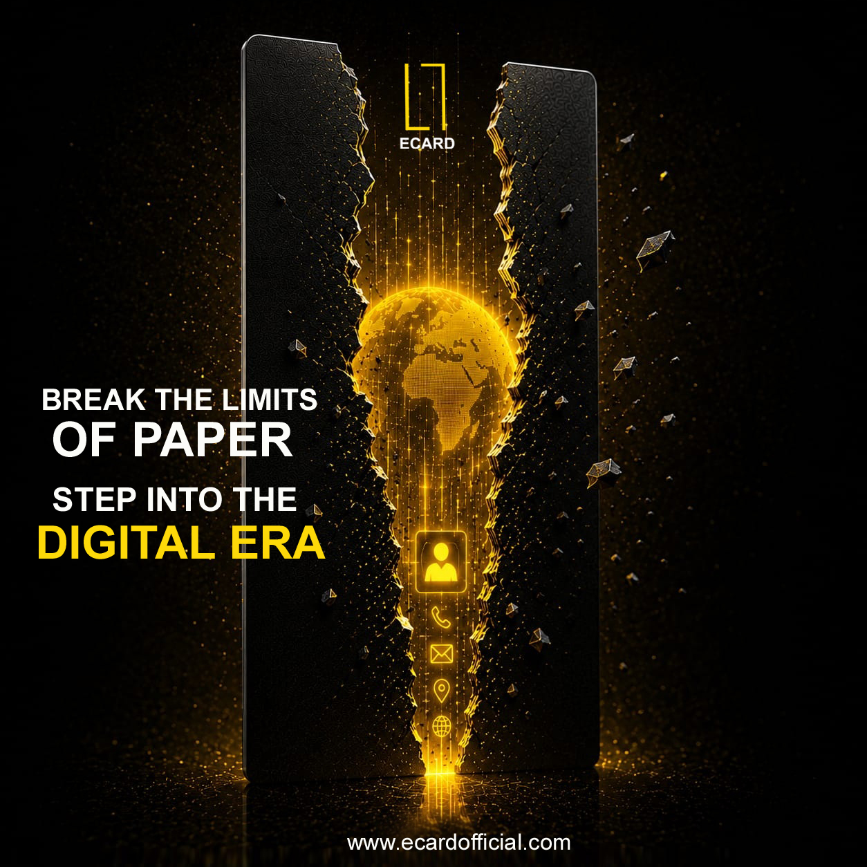 Break The Limits Of Paper. Step Into The Digital Era.